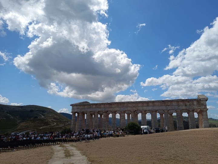 #livestreaming @segesta